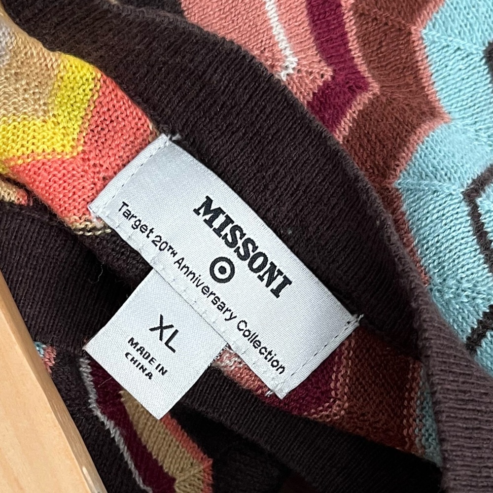 Missoni Multicolor Zigzag Knit Sleeveless Dress - Picture 8 of 10